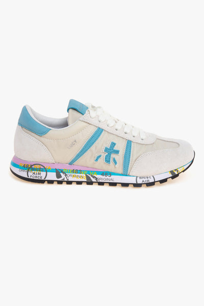 Sneaker Lucy.d 0.1 in camoscio e tessuto tecnico