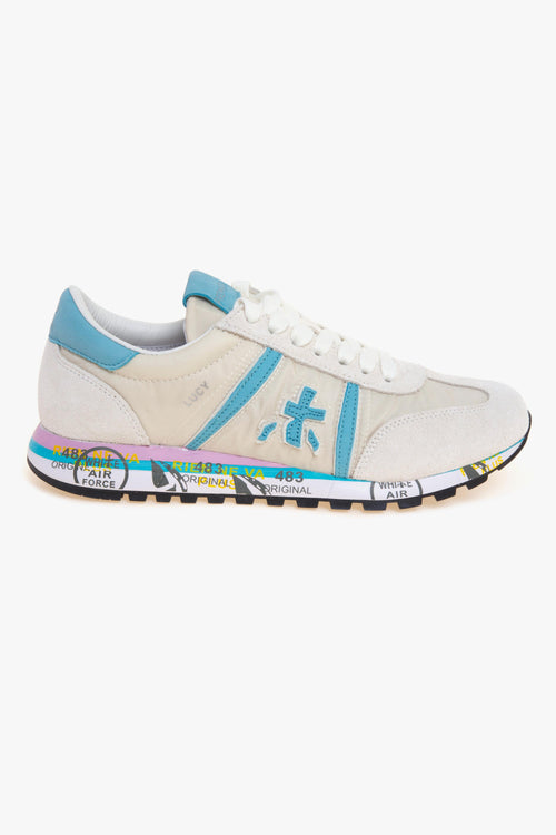 Sneaker Lucy.d 0.1 in camoscio e tessuto tecnico