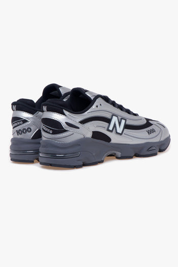 Sneaker 1000 in pelle laminata e tessuto - 3