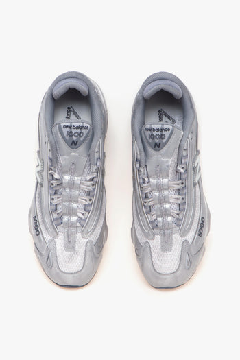 Sneaker 1000 in ecopelle e tessuto laminati effetto used - 5