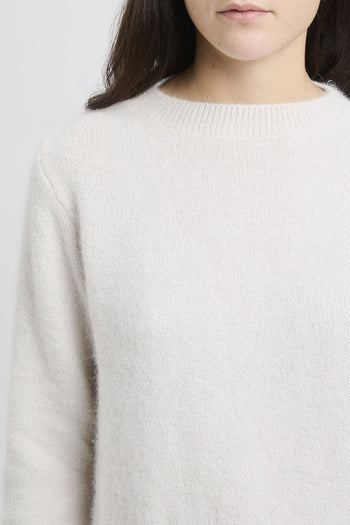 Pullover morbido a maniche lunghe in misto lana - 3