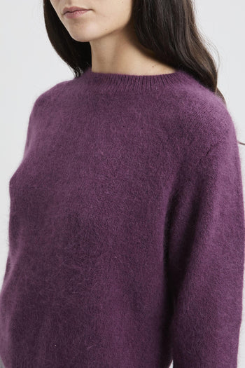 Pullover morbido a maniche lunghe in misto lana - 3