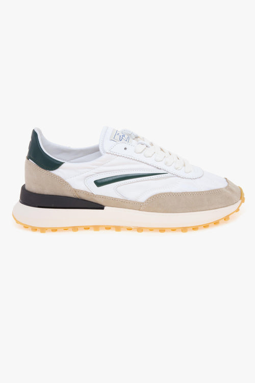 Sneaker Athleta in camoscio e tessuto