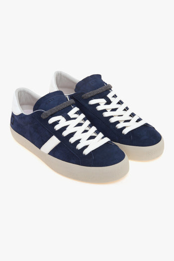 Sneaker Hill Low Perforated in camoscio - 2