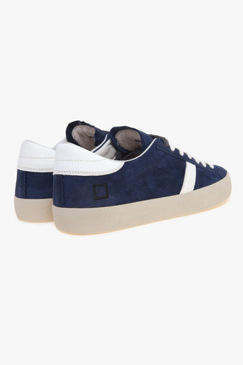 Sneaker Hill Low Perforated in camoscio - 3