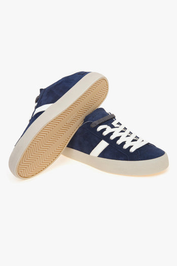 Sneaker Hill Low Perforated in camoscio - 4