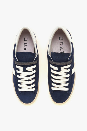 Sneaker Hill Low Perforated in camoscio - 5