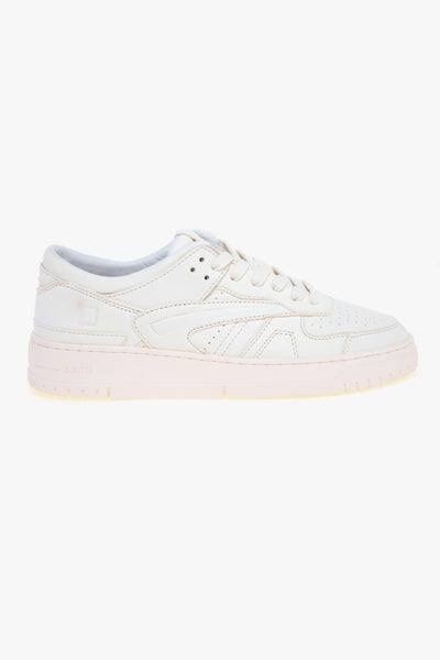 Sneaker Torneo con patch in canvas tono su tono BIANCO