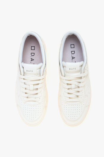 Sneaker Torneo con patch in canvas tono su tono BIANCO - 5