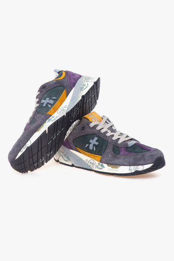 Sneaker Mase in camoscio e tessuto - 4