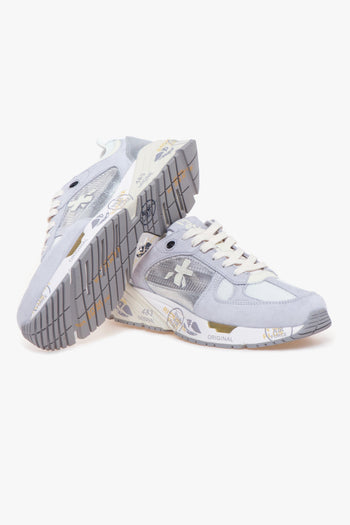 Sneaker Mase in camoscio e tessuto - 4