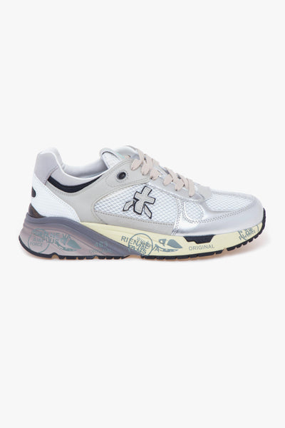 Sneaker Mase pelle laminata e tessuto