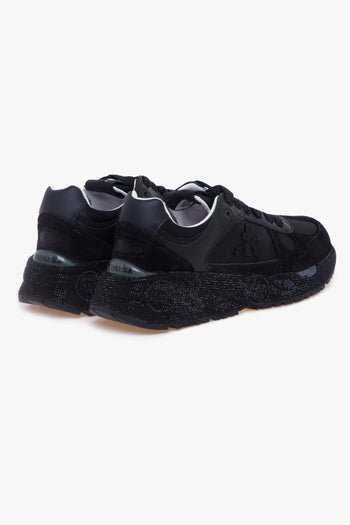 Sneaker Mase in camoscio e tessuto con strass - 3