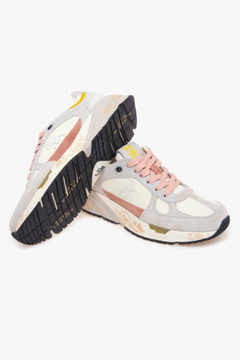 Sneaker Mase in camoscio e pelle - 4