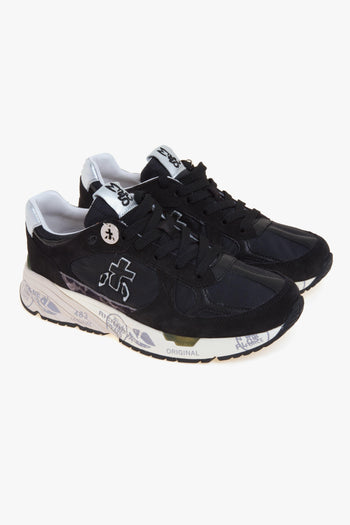Sneaker Mase-d in camoscio e tessuto tecnico con inserto maculato - 2
