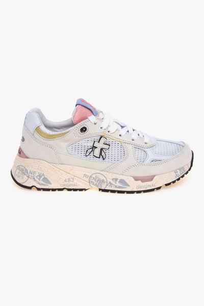 Sneaker Mase-d in camoscio e tessuto retinato