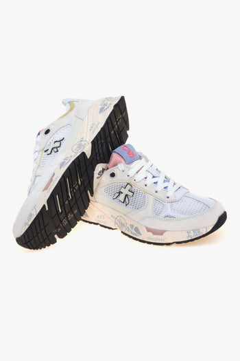 Sneaker Mase-d in camoscio e tessuto retinato - 4