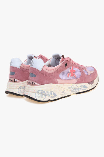 Sneaker Mase-d in camoscio e tessuto retinato - 3