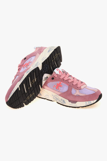 Sneaker Mase-d in camoscio e tessuto retinato - 4