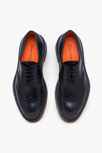 Stringata stile inglese in pelle - 5