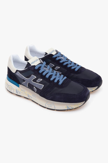 Sneaker Mick in camoscio e tessuto - 2