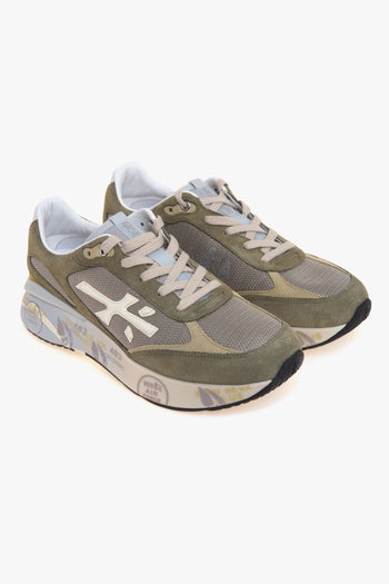Sneaker MOERUN in in camoscio e tessuto tecnico - 2