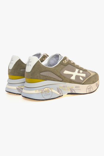 Sneaker MOERUN in in camoscio e tessuto tecnico - 3