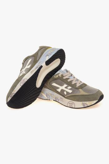 Sneaker MOERUN in in camoscio e tessuto tecnico - 4