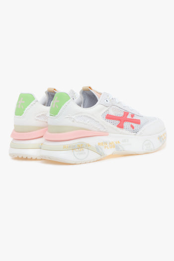 Sneaker MoeRun in camoscio e tessuto - 3