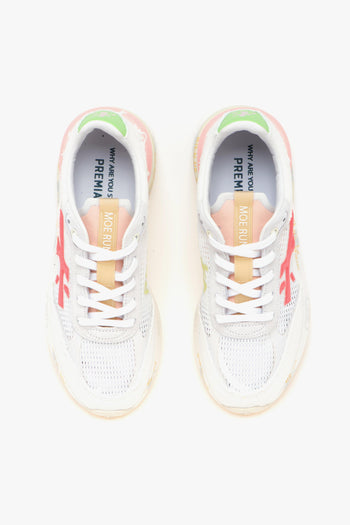 Sneaker MoeRun in camoscio e tessuto - 5