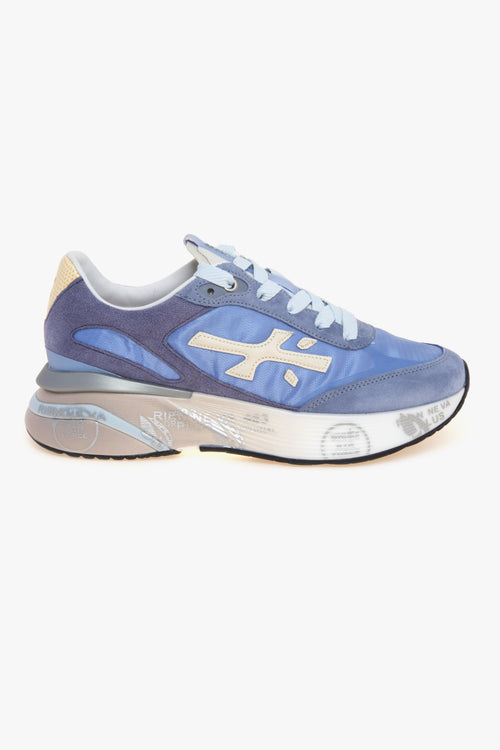 Sneaker MOERUN in camoscio e tessuto tecnico