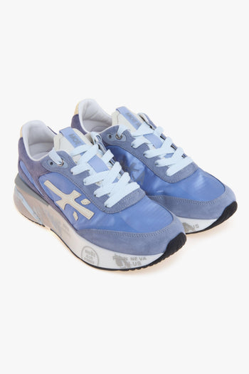 Sneaker MOERUN in camoscio e tessuto tecnico - 2