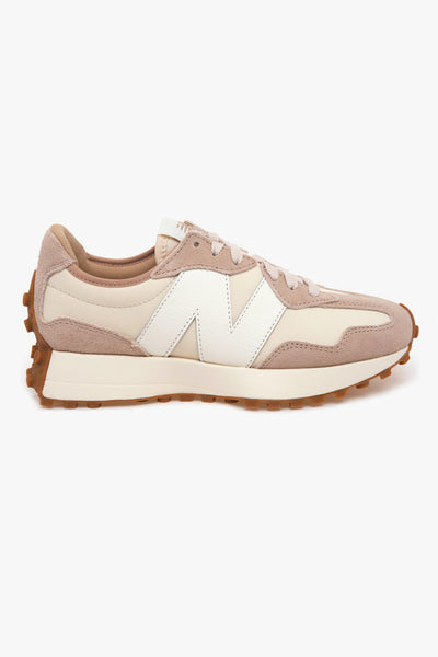 Sneaker 327 in pelle e camoscio BIEGE