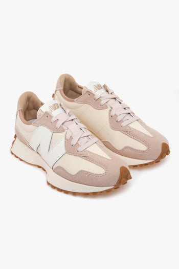 Sneaker 327 in pelle e camoscio BIEGE - 2