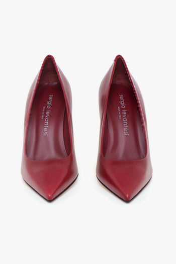 Decolletè in pelle con tacco 90 mm - 5