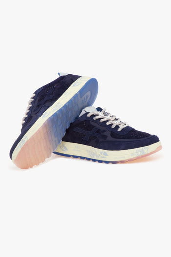 Sneaker Nous in camoscio e tessuto - 4
