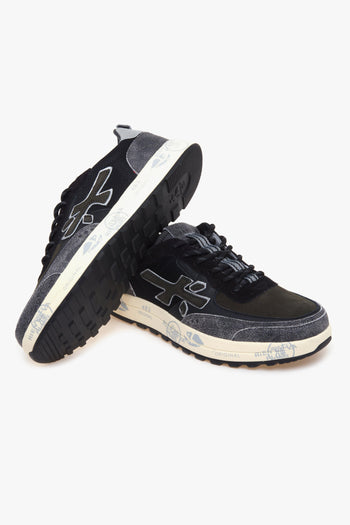 Sneaker Nous in camoscio e tessuto - 4