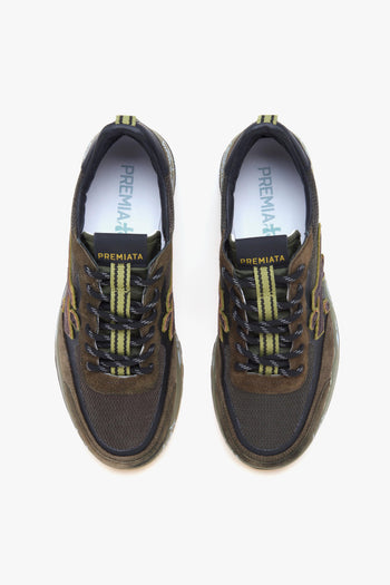 Sneaker Nous in camoscio e tessuto - 5