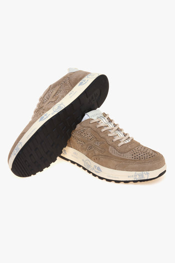 Sneaker Nous in camoscio forato - 4