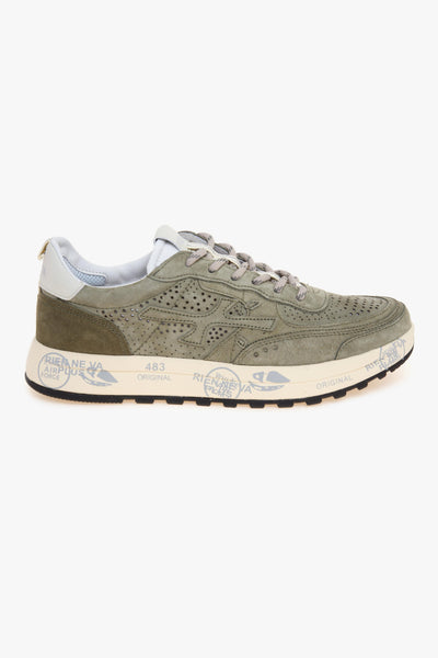 Sneaker Nous in camoscio forato