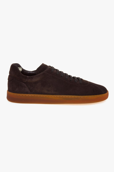 Sneaker Halo in camoscio con suola in lattice naturale