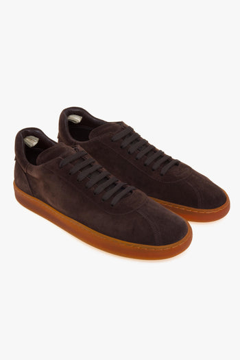 Sneaker Halo in camoscio con suola in lattice naturale - 2