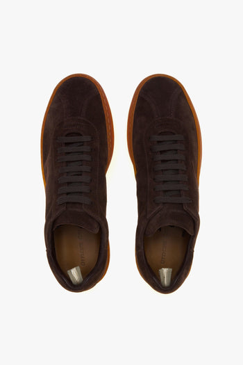 Sneaker Halo in camoscio con suola in lattice naturale - 5