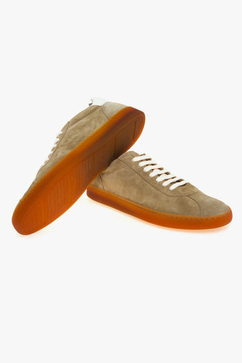 Sneaker Halo in camoscio con suola in lattice naturale - 4