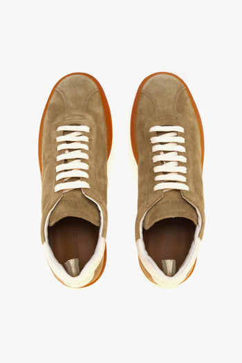 Sneaker Halo in camoscio con suola in lattice naturale - 5