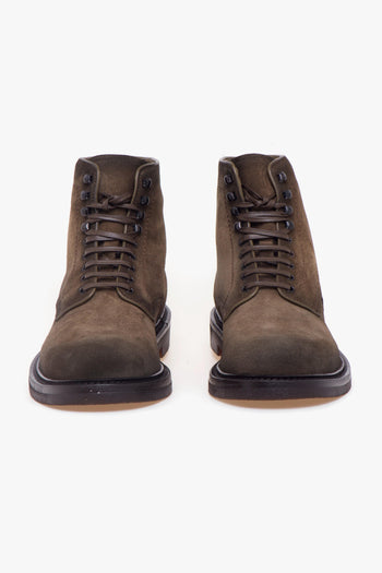 Polacco Hopkins in camoscio con suola in lattice - 5