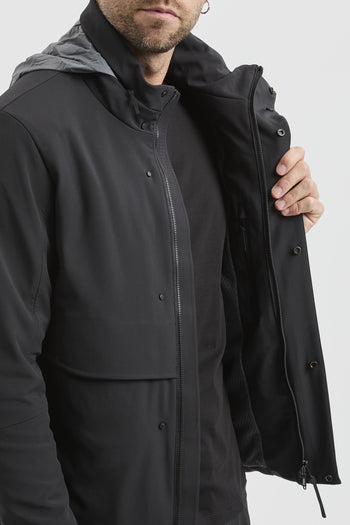 Giubbino in tessuto tecnico - 9