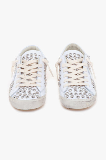 Sneaker Prsx in pelle con borchie stondate - 5