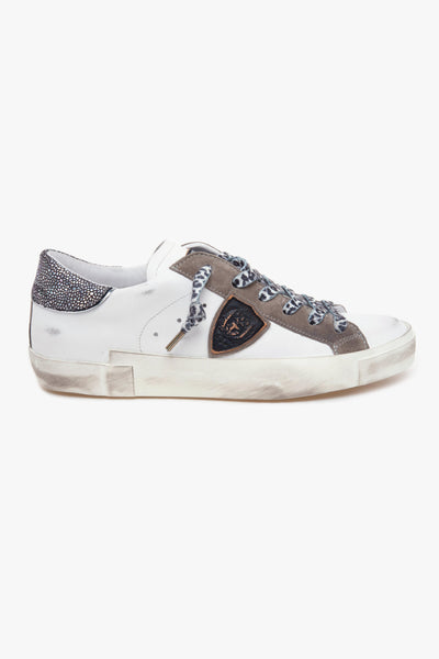 Sneaker PRSX in pelle e camoscio