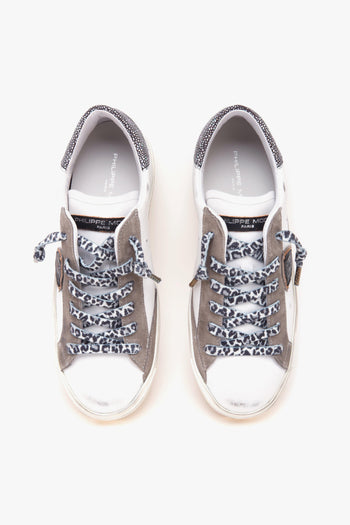 Sneaker PRSX in pelle e camoscio - 5